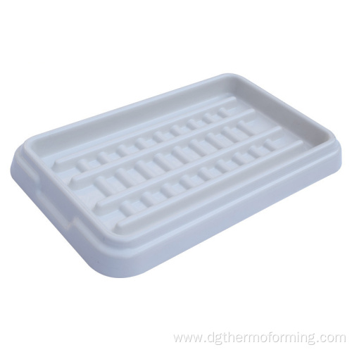 large square shaped Plastic vacuum formed tray